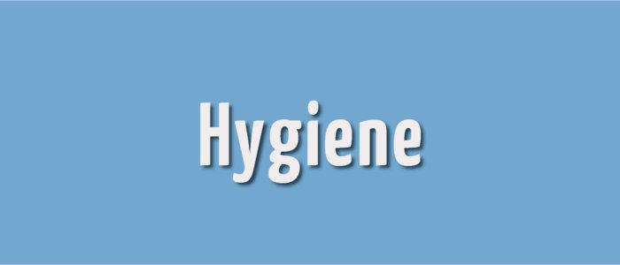 Kategoriebild zu Hygiene