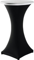 Tischplattenbezug Ø 80 cm weiß