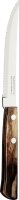 Steak-/Pizzabesteck "Churrasco" Messer L: 21cm braun