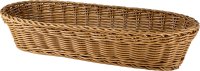 Korb länglich 37x15x8cm braun