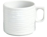 Hotelporzellan "Curved" Tasse Obere Kaffee