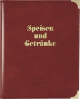 Speisekarte A4 mit Buchschrauben