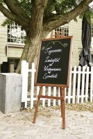 Staffelei, mahagoni