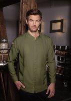 Kochjacke Herren "Green-Generation", moosgrün