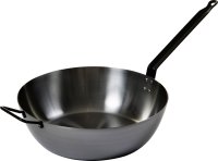 Eisenpfanne, schwer, hoch Ø 36cm