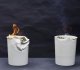 Sicherheitspapierkorb mit Aluminium-Einsatz schwarz (3)