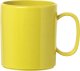Becher "Colour" mit Henkel gelb ()