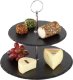 Naturschiefer-Etagere 2-stufig ()