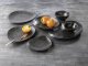 Porzellanserie „Ebony" Teller flach oval (3)
