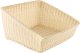 Korb Auslage, beige eckig 50x40 cm ()