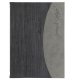Speisekarte "Felia" A4 schwarz + grau ()
