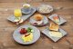 Porzellanserie "Granja" grau Tasse untere Kaffee Grande (5)