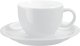Kaffee-/Cappuccinotasse obere weiß (2)