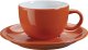 Kaffee-/Cappuccinotasse obere orange (2)