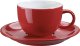Kaffee-/Cappuccinotasse obere rot (2)