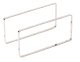 Bügel 25x12cm Edelstahl 2er Pack