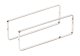 Bügel 25x9cm Edelstahl 2er Pack