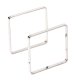 Bügel 12x12cm Edelstahl 2er Pack