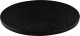 Porzellanserie "Lavanit" schwarz Platte rund Ø25cm (2)