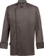 Kochjacke Herren, Armtasche, langarm, taupe Größe S ()