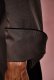 Kochjacke Herren, Armtasche, langarm, taupe Größe S (5)
