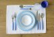 Besteckserie "Colour" blau Kaffeelöffel (2)