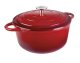 Kasserole mit Deckel rund, 2,5l rot ()