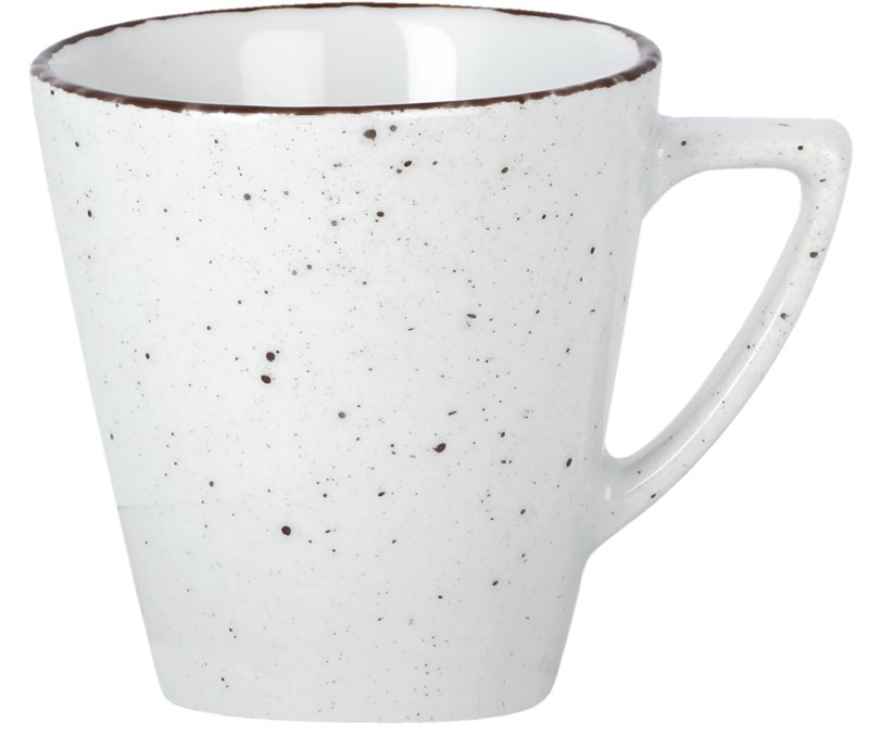 Porzellanserie "Granja" weiß Tasse obere Kaffee Grande (1)