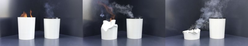 Sicherheitspapierkorb mit Aluminium-Einsatz braun (3)