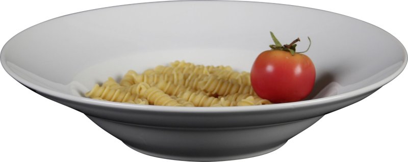 Pastateller weiß, rund,  Ø 24,5 cm (3)