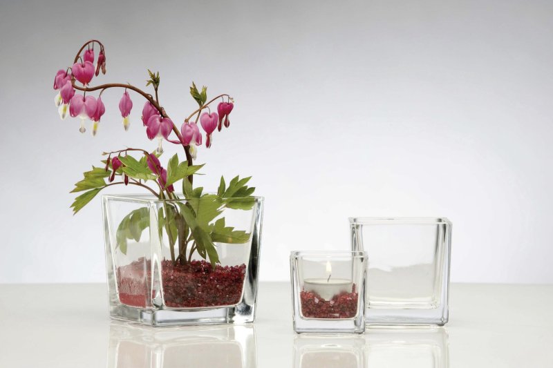 Glas "Cube" 8x8x8cm klar (2)