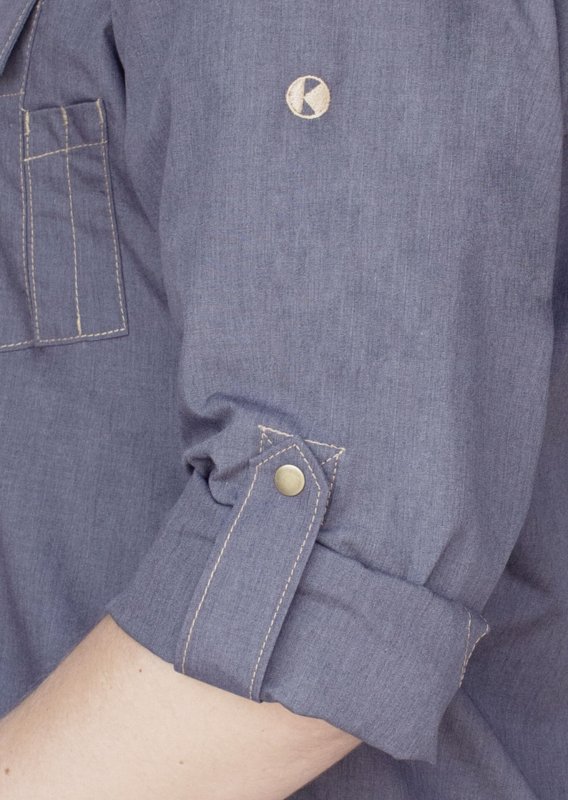 Kochhemd „Jeans Style" Gr. 48 (7)