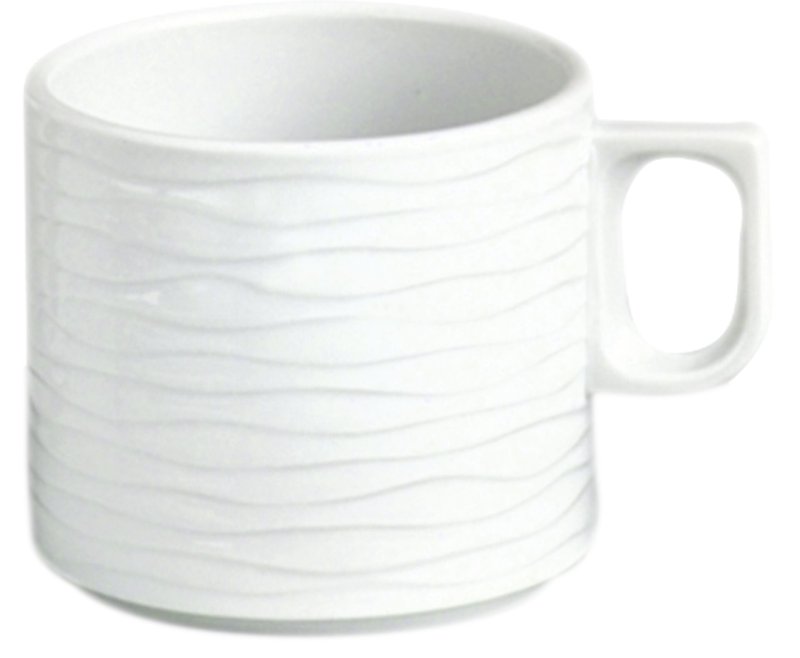 Hotelporzellan "Curved" Tasse Obere Kaffee (1)