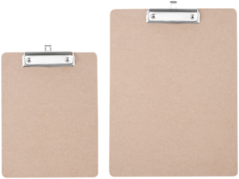 Klemmbrett MDF mit Metall-Klemmmechanismus 24,0x33,0 cm (3)