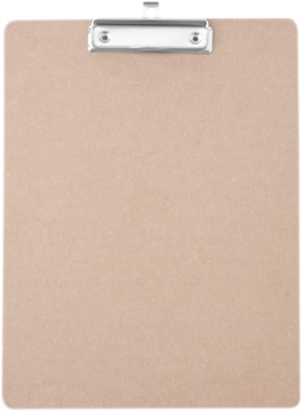 Klemmbrett MDF mit Metall-Klemmmechanismus 24,0x33,0 cm (1)