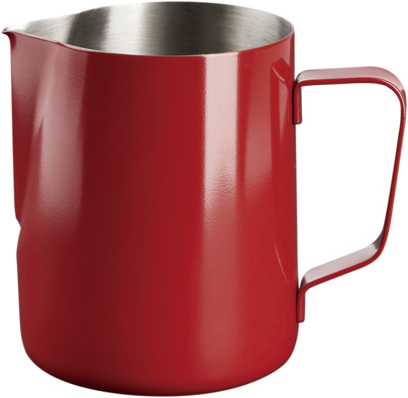 Milchkanne "Brocca" Edelstahl 0,6L rot (1)