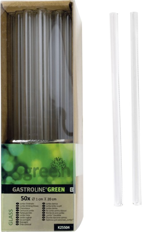 Trinkhalme, Glas 20cm (1)