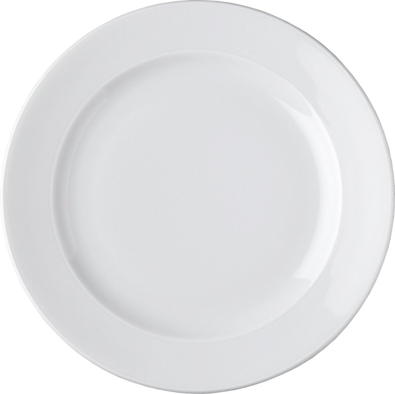 Hotelporzellan "Rotondo" Teller Fahne flach 16cm (1)