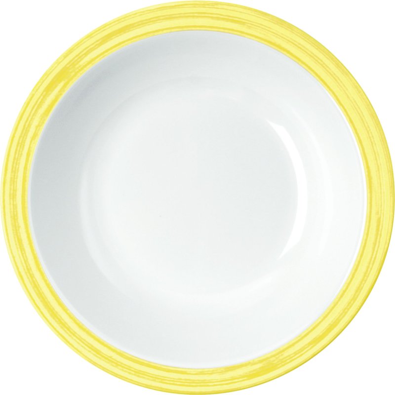 Teller tief "Colour" Ø20,5cm 600ml Melamin  gelb (1)