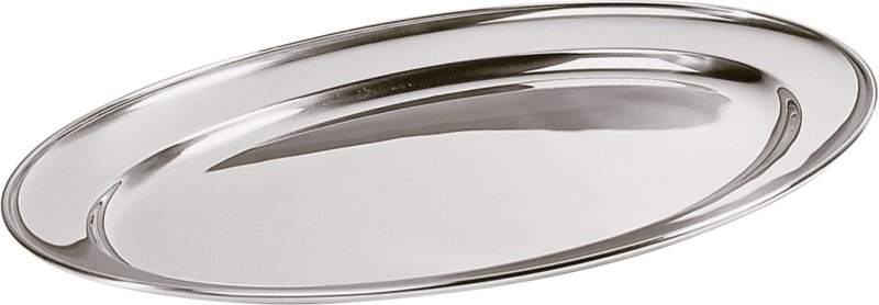 Bratenplatte/Servierplatte oval 35x22cm (1)
