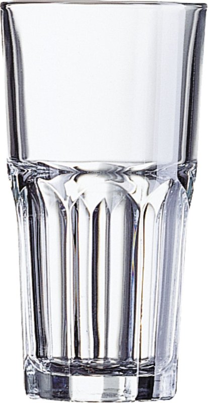 Glasserie "Granity" Longdrinkbecher 31cl mit Füllstrich (1)