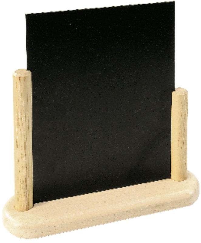 Tischtafel inkl. Gestell aus Holz natur A6 (4)
