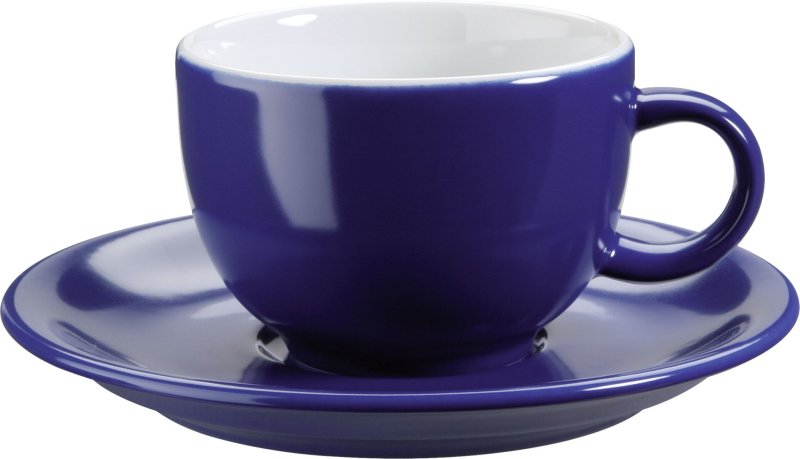 Kaffee-/Cappuccinotasse obere blau (2)