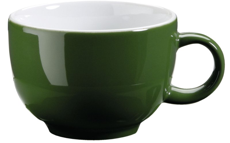 Kaffee-/Cappuccinotasse obere grün (1)