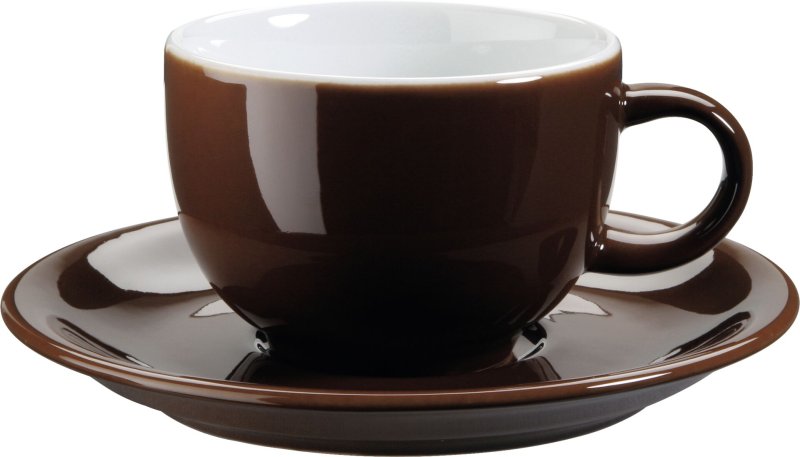 Kaffee-/Cappuccinotasse obere mocca (2)