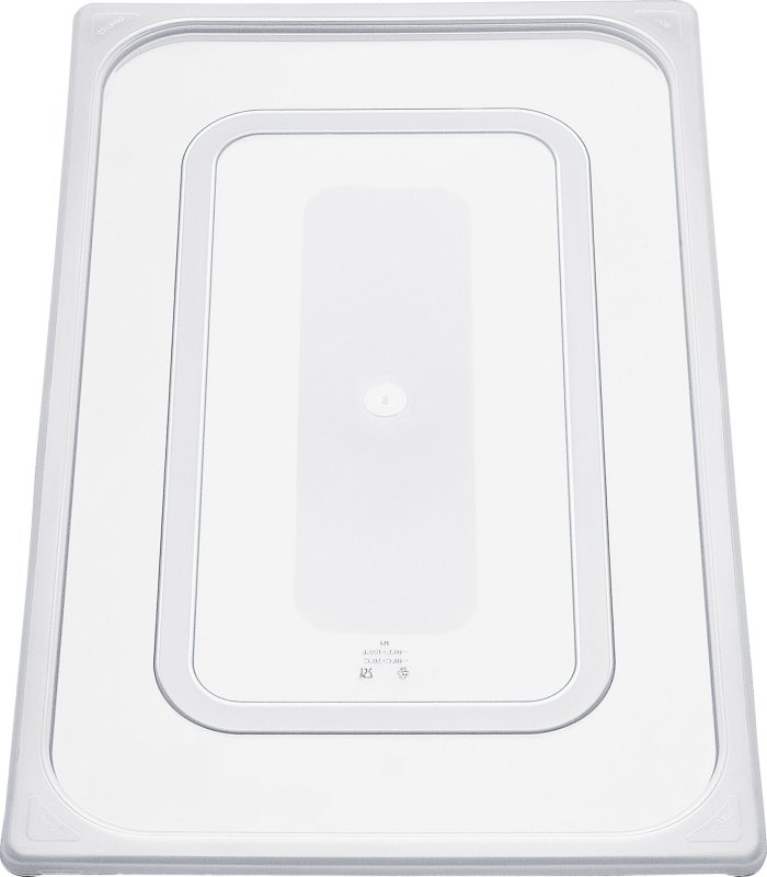 GN-Deckel ohne Löffelausschnitt Polypropylen für 1/6 (1)