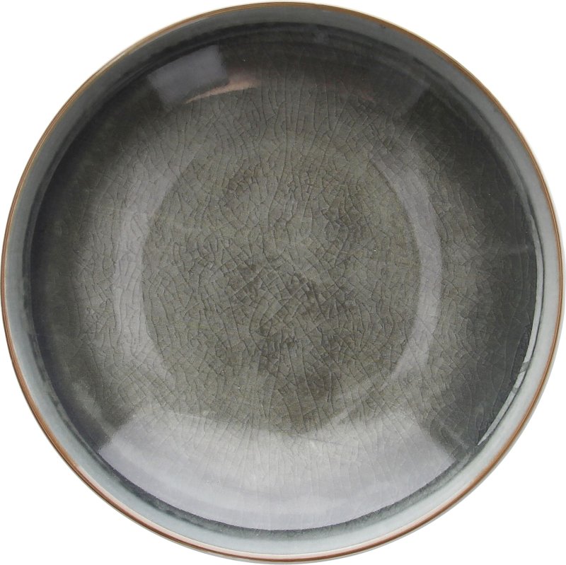Porzellanserie "Terra" Teller tief Ø26 cm grau (1)