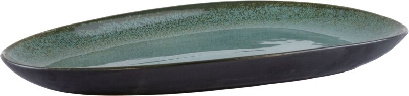 Porzellanserie "Spices" Mint Platte oval 38,5x20,5 (1)