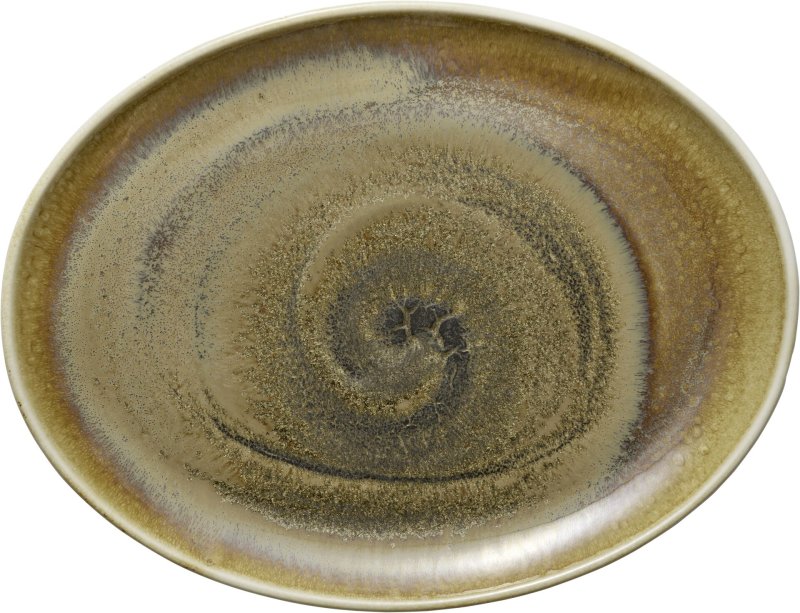 "Heart & Soul" Cumin Platte Coup oval 31x24cm (1)