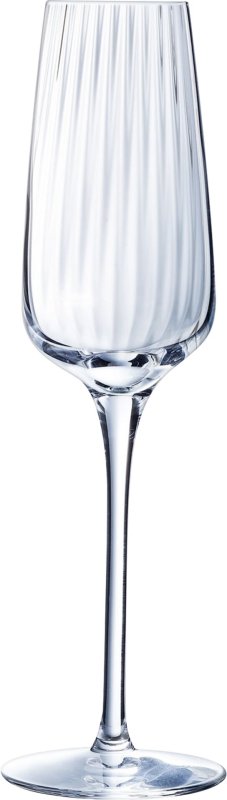 Glasserie "Symetrie" Sektglas 220ml mit Füllstrich (1)